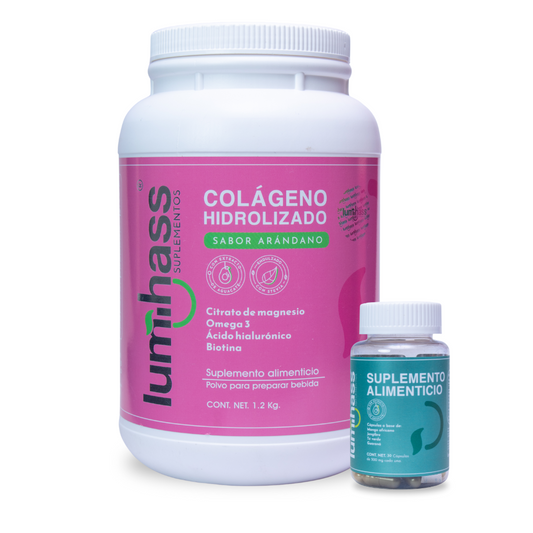 Colageno Lumihass Sabor Arandano + Detox
